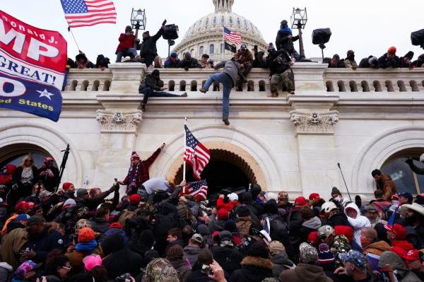 Jean-Pierre said she was simply stating "facts" about Trump and his role in the Jan. 6, 2021, Capitol riot.