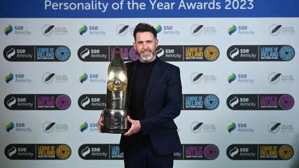 Stephen Bradley wins men's Personality of the Year award for third time